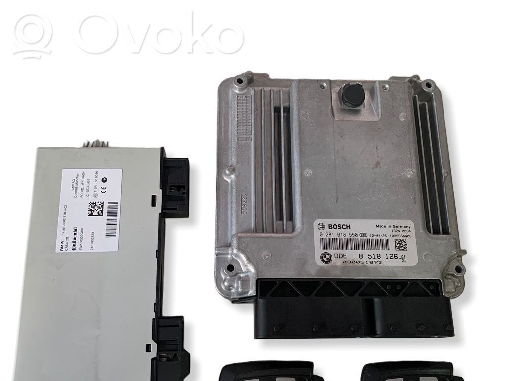 BMW X3 F25 Engine ECU kit and lock set 