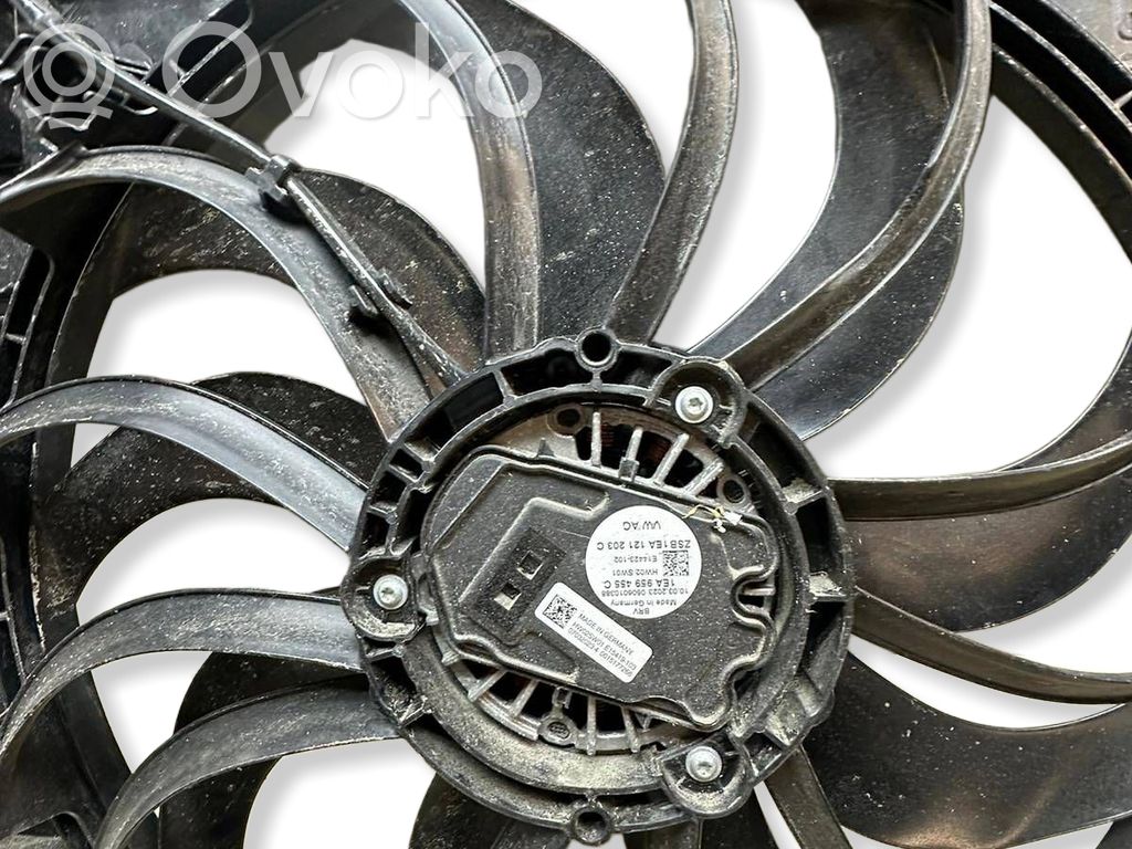 Volkswagen ID.4 Elektrisks radiatoru ventilators 