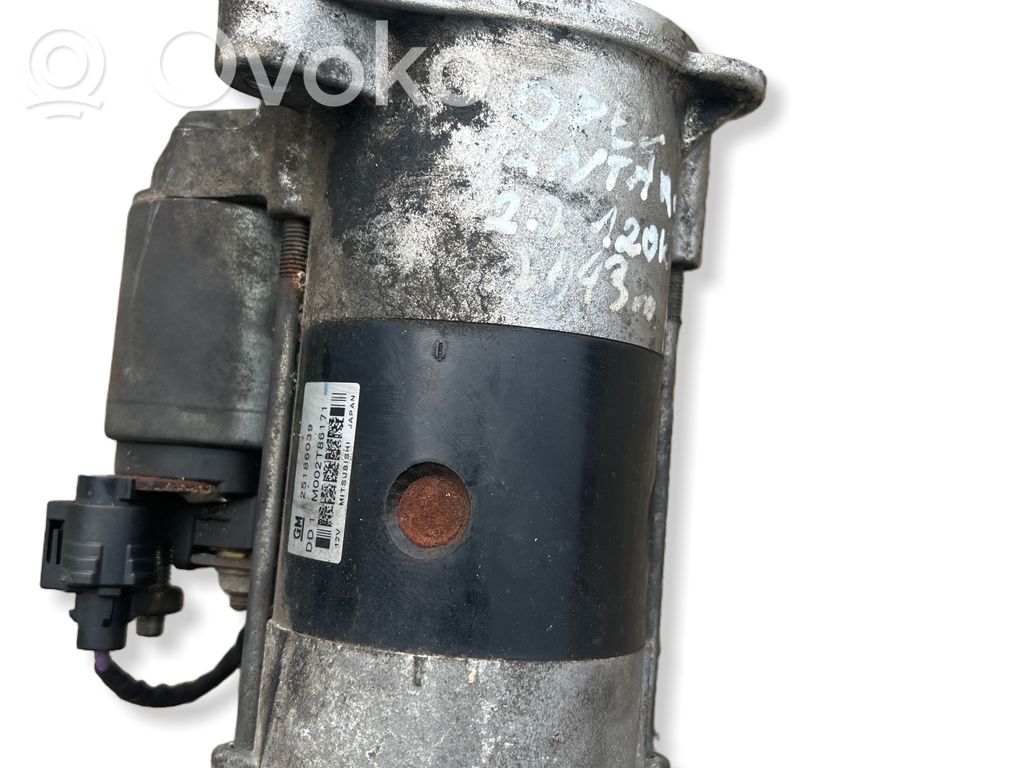 Motor de arranque   25186039,M002T86171