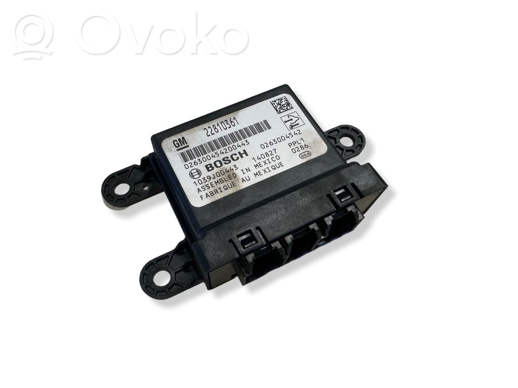 Opel Astra J Sterownik / Moduł parkowania PDC 