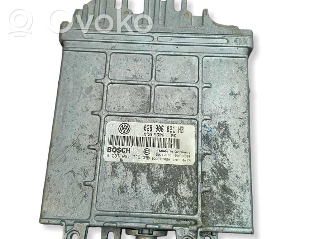 Engine control unit/module   028906021HB,28SA3526,0281001736