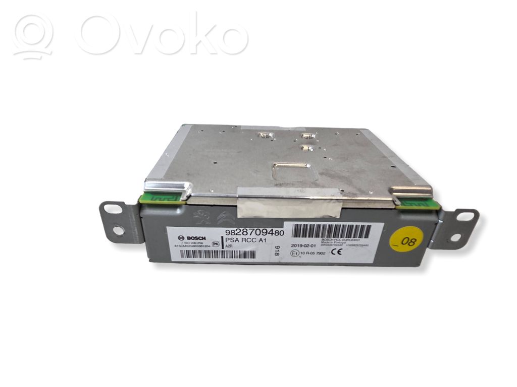 Peugeot Partner III Panel / Radioodtwarzacz CD/DVD/GPS 