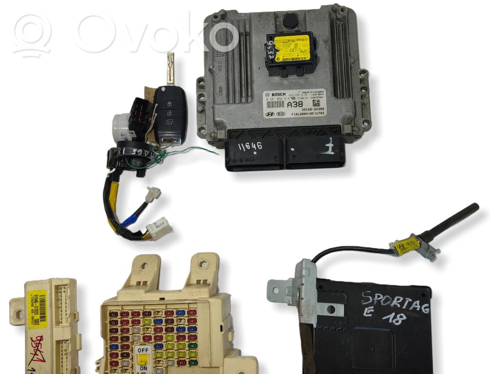 KIA Sportage Kit cu ECU motor și set închidere uși 