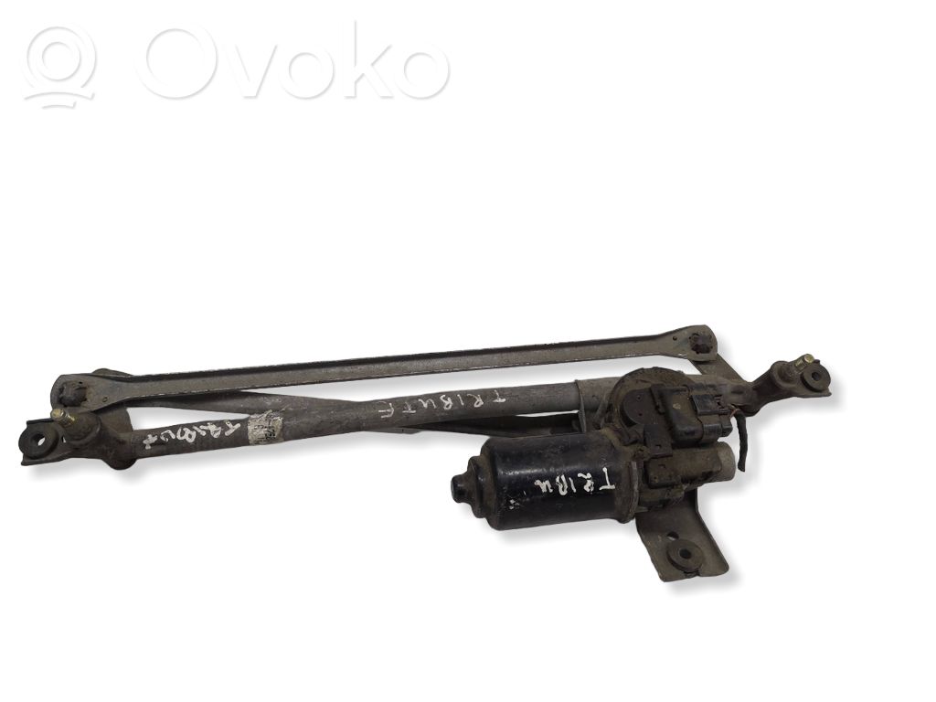 Front wiper linkage