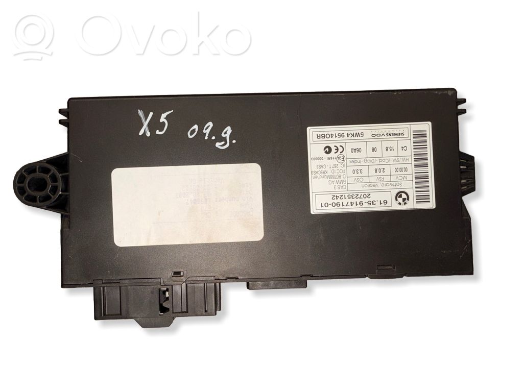 Unidad de control/módulo del CAS   9147190,116RI000003,5WK495140BR,2072351242