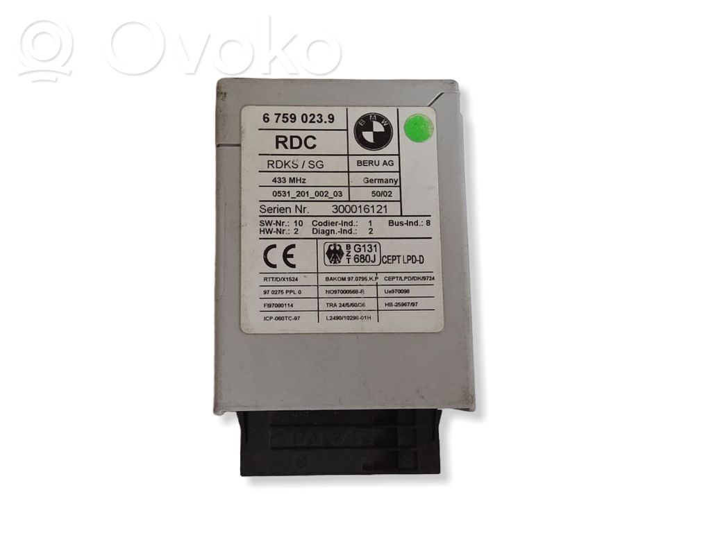 BMW X5 E53 Tire pressure control unit 