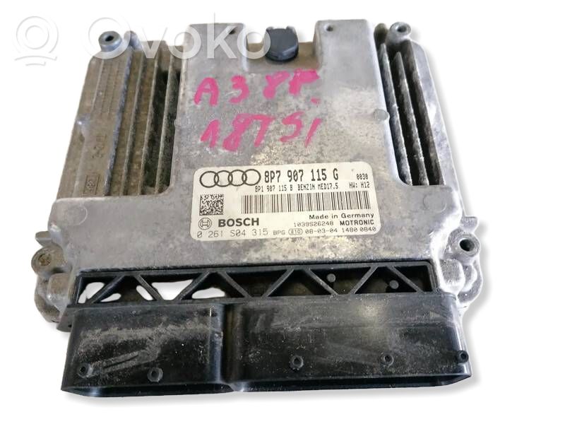 Audi A3 S3 8P Engine control unit/module 
