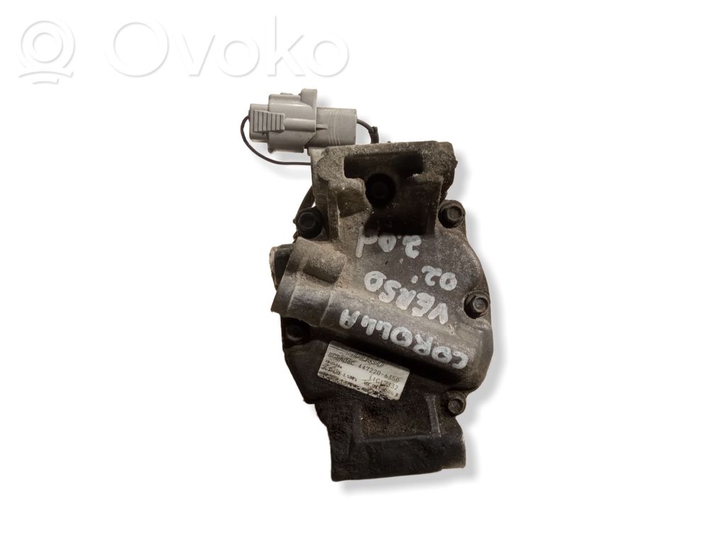 Toyota Corolla Verso E121 Air conditioning (A/C) compressor (pump) 