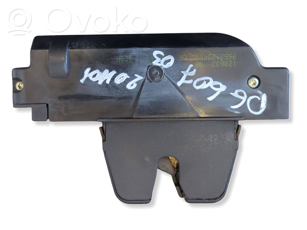 Peugeot 607 Tailgate/trunk/boot lock/catch/latch 