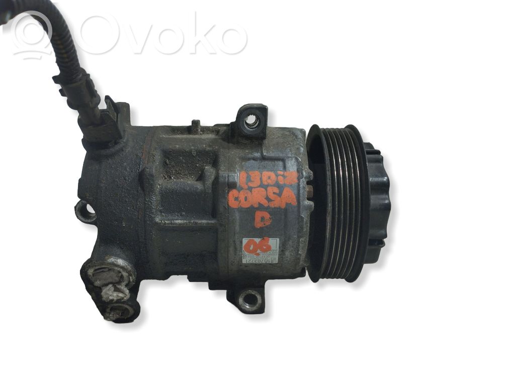 Opel Corsa D Air conditioning (A/C) compressor (pump) 