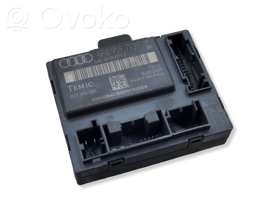 Door control unit/module   4F0959793F