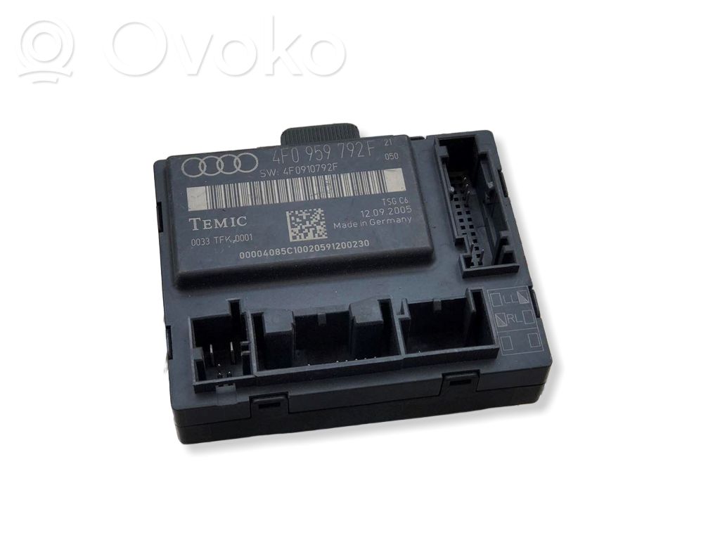 Door control unit/module   4F0959792F