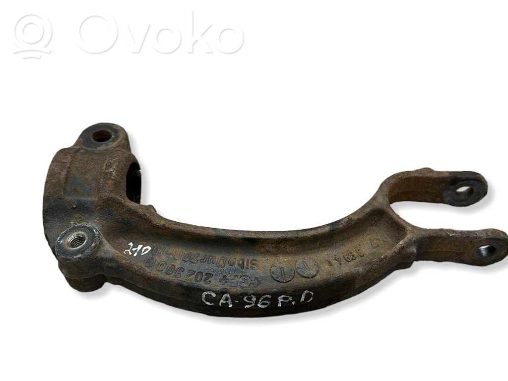 Audi A6 S6 C7 4G Mocowanie / Wspornik dolny amortyzatora osi przedniej 