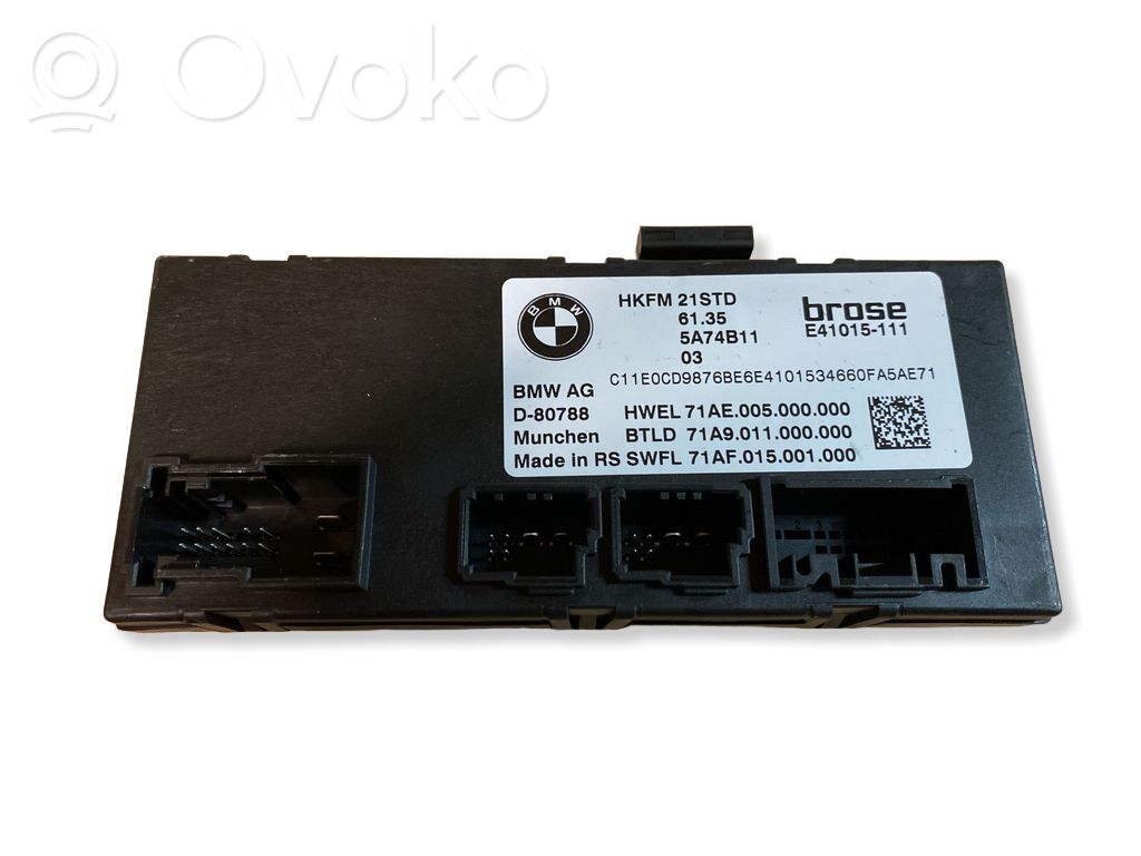BMW X6 G06 Unité de commande / module de hayon 