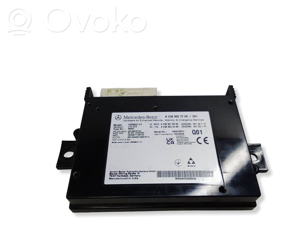 Moduł / Sterownik Bluetooth   A2389018900,A2389007206,A2389022409
