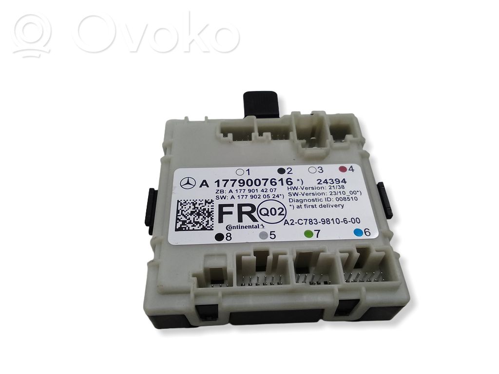 Mercedes-Benz EQB Door control unit/module 