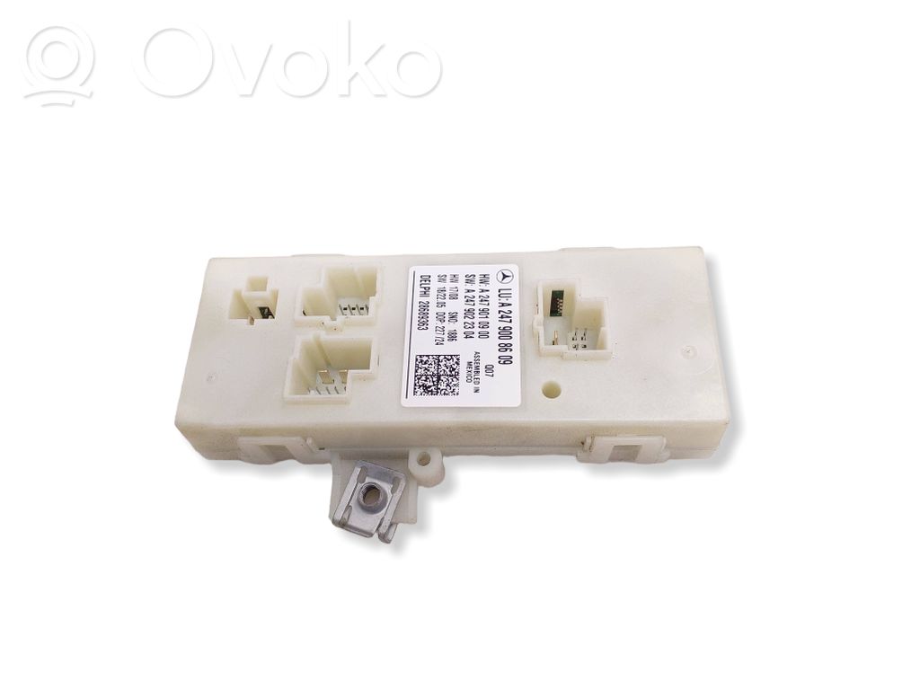 Mercedes-Benz EQB Tailgate/trunk control unit/module 