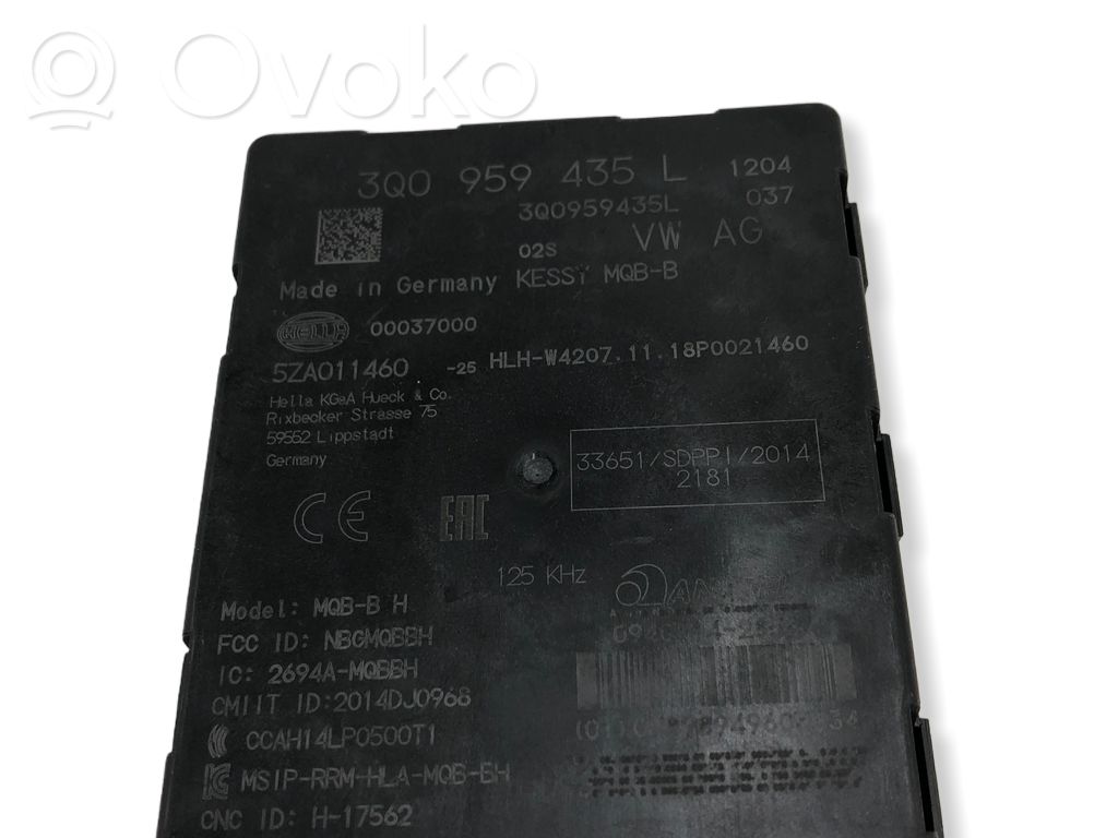 Keyless Steuergerät   3Q0959435L