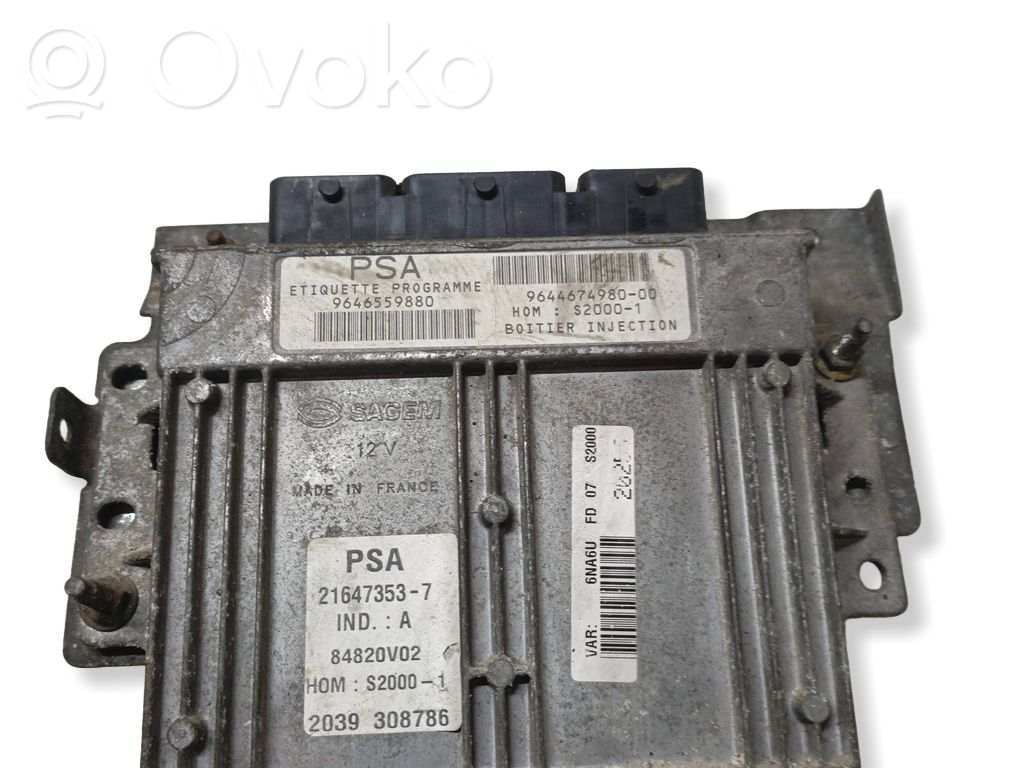 Citroen Xsara Picasso Engine control unit/module 