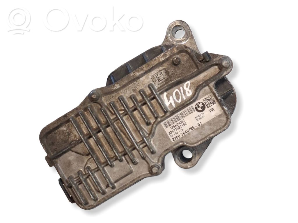 BMW 5 F10 F11 Centralina/modulo scatola del cambio 