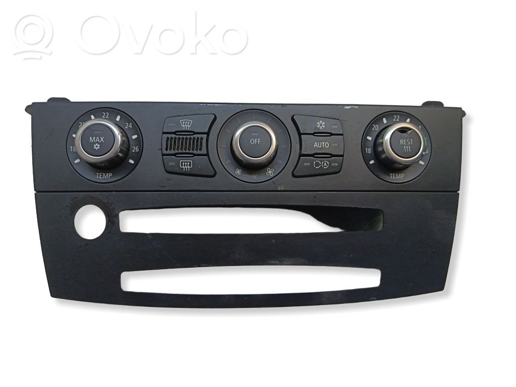 BMW 5 E60 E61 Climate control unit 