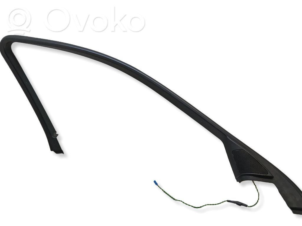 BMW 5 E60 E61 Front door glass trim molding 