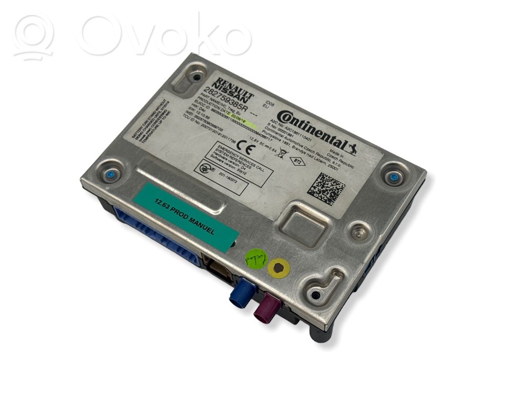 GPS navigation control unit/module   282759385R