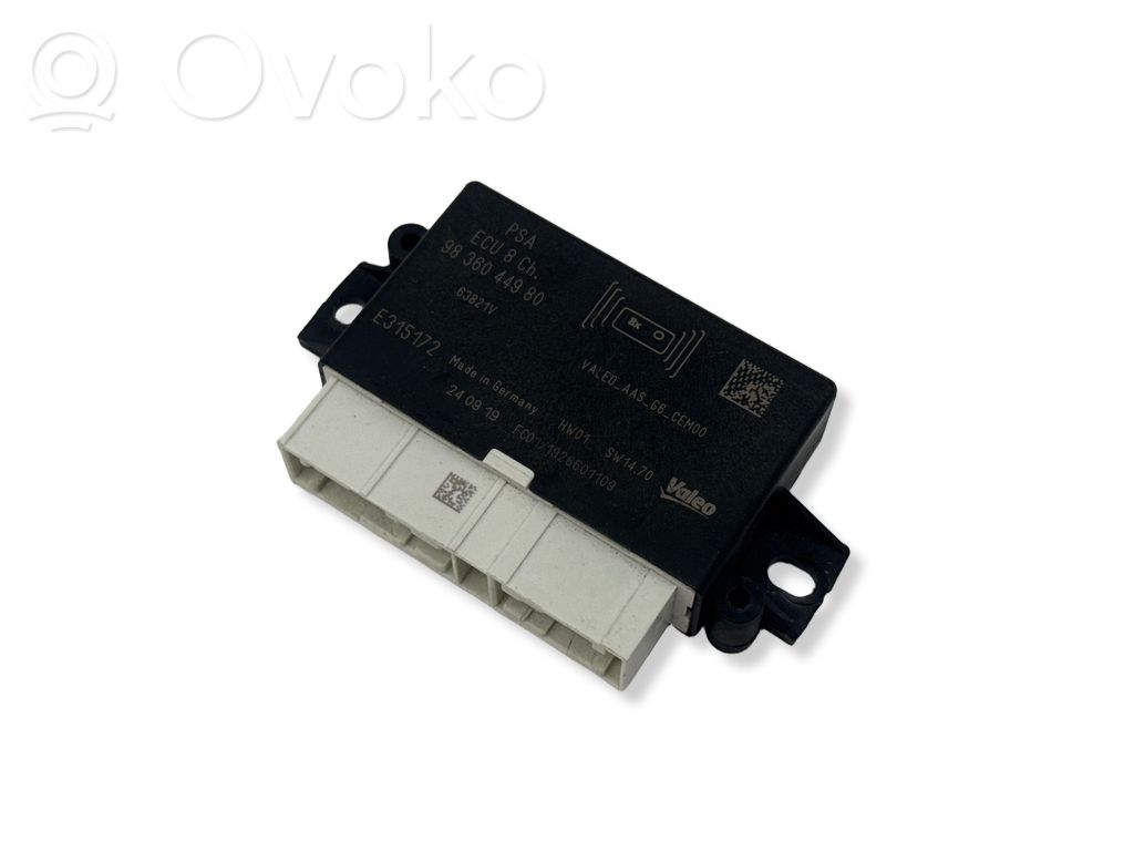Parking PDC control unit/module   9836044980,E315172,1926601109