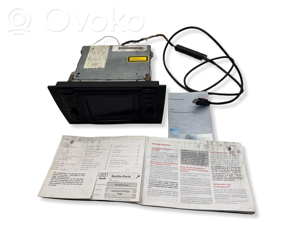 Audi A6 Allroad C5 Panel / Radioodtwarzacz CD/DVD/GPS 