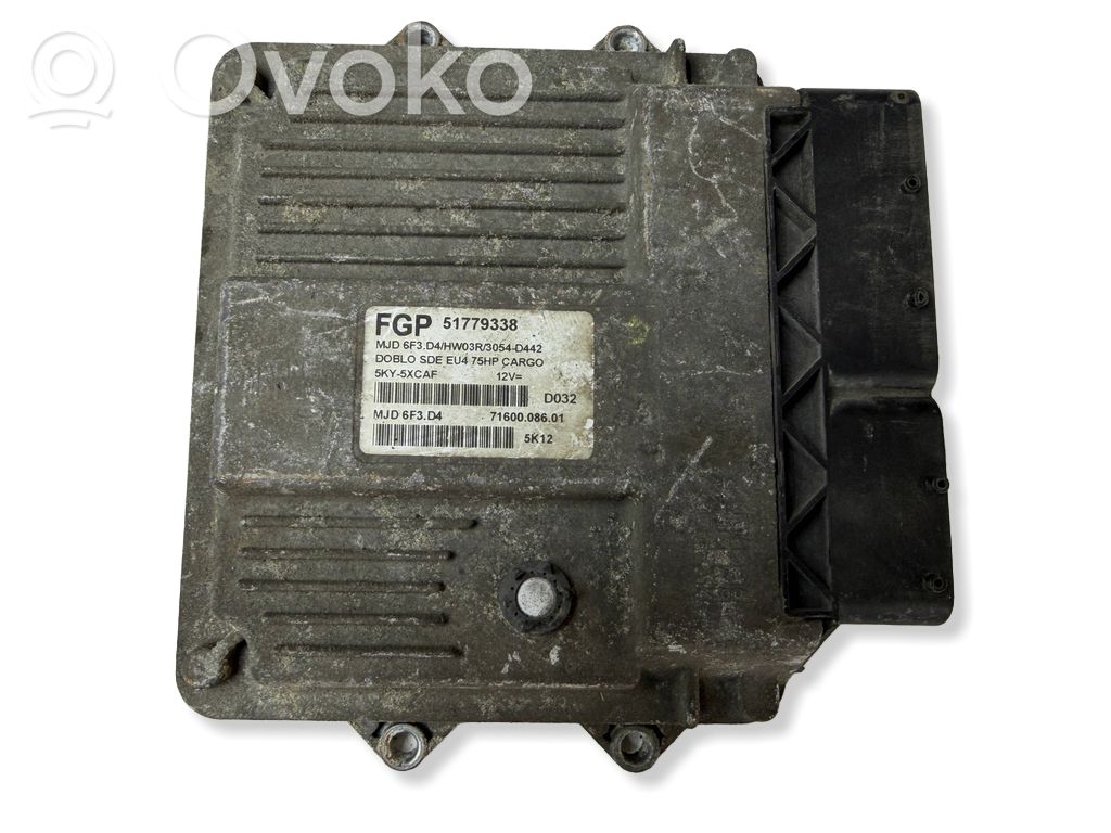 Fiat Doblo Engine control unit/module 