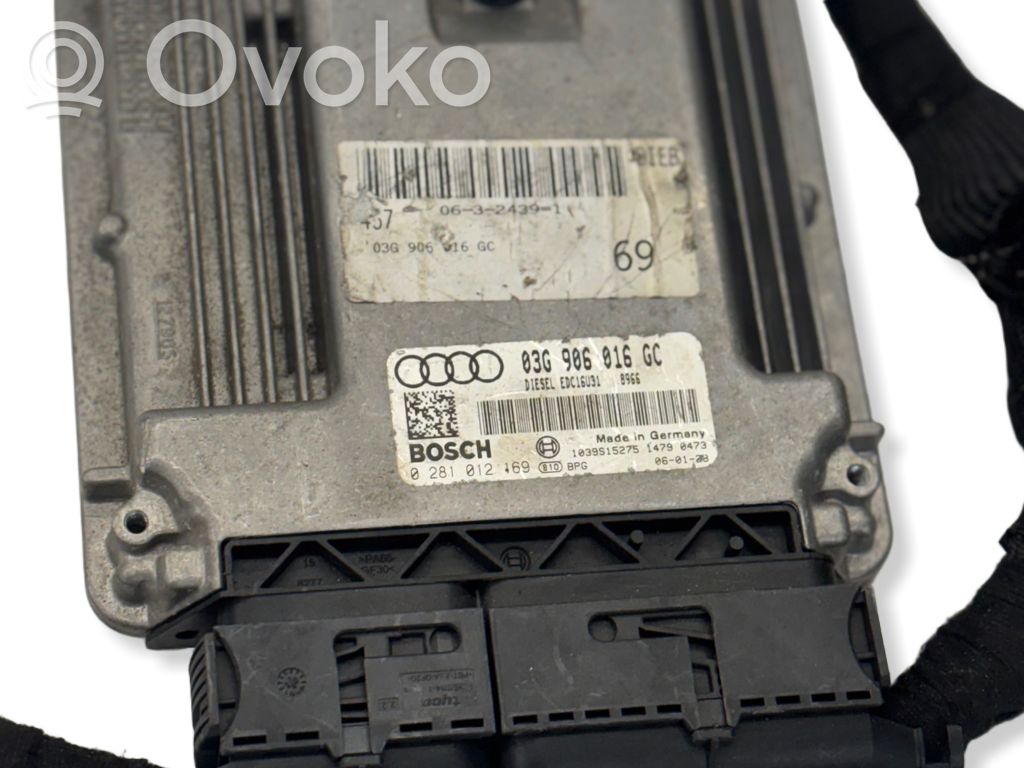 Audi A6 S6 C6 4F Engine control unit/module ECU 