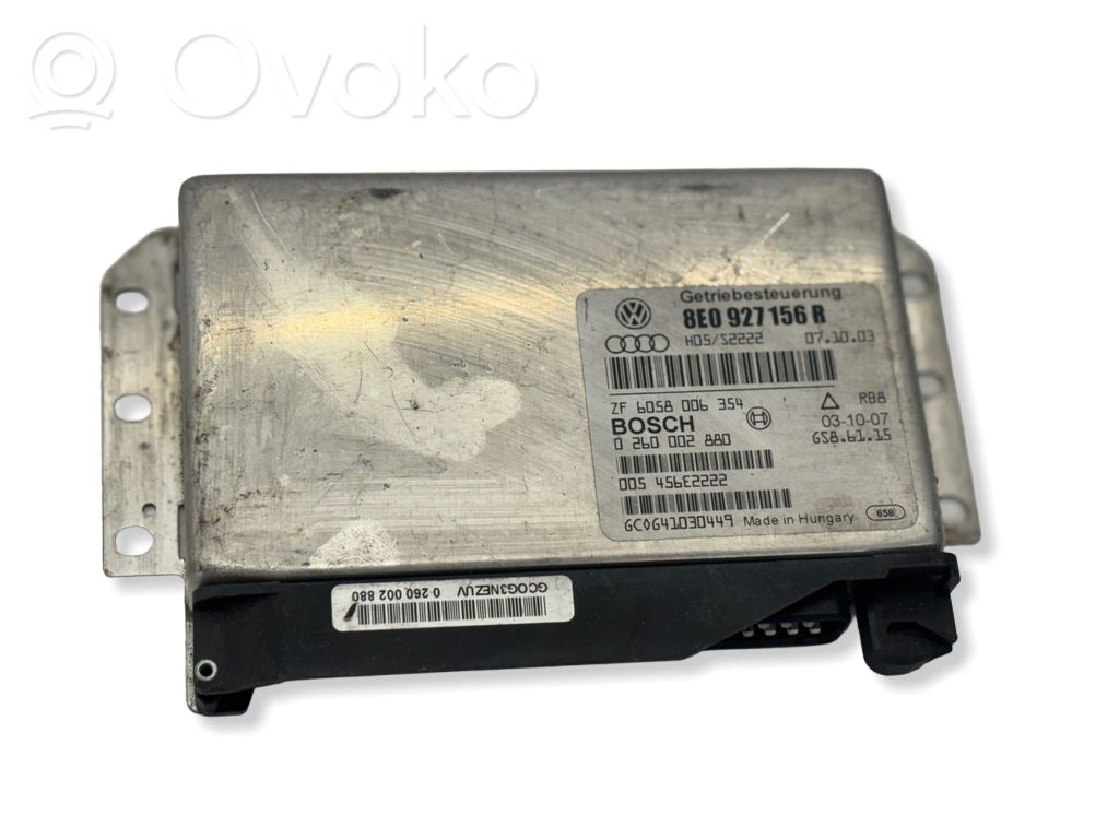Audi A4 S4 B6 8E 8H Sterownik / Moduł skrzyni biegów 