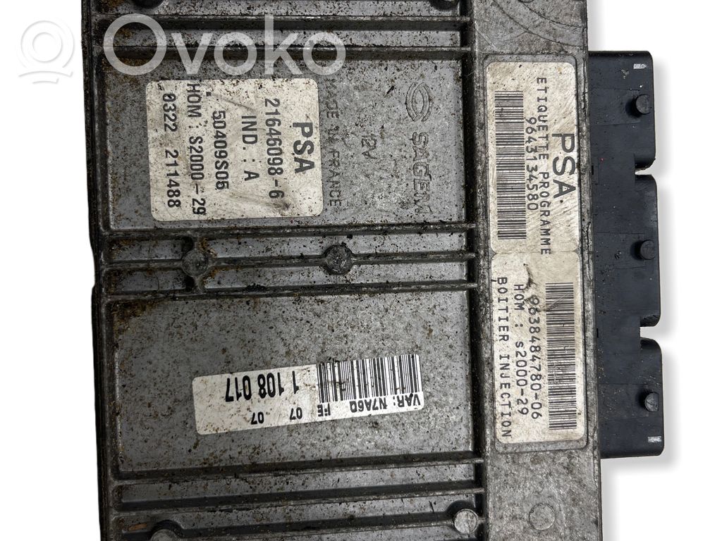 Citroen C3 Engine control unit/module 
