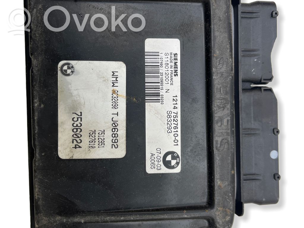 Mini One - Cooper R50 - 53 Engine control unit/module 