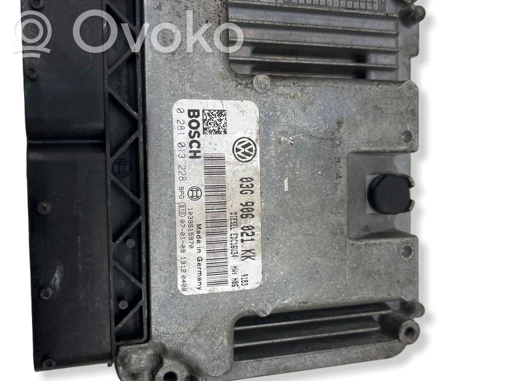 Skoda Octavia Mk2 (1Z) Engine control unit/module 