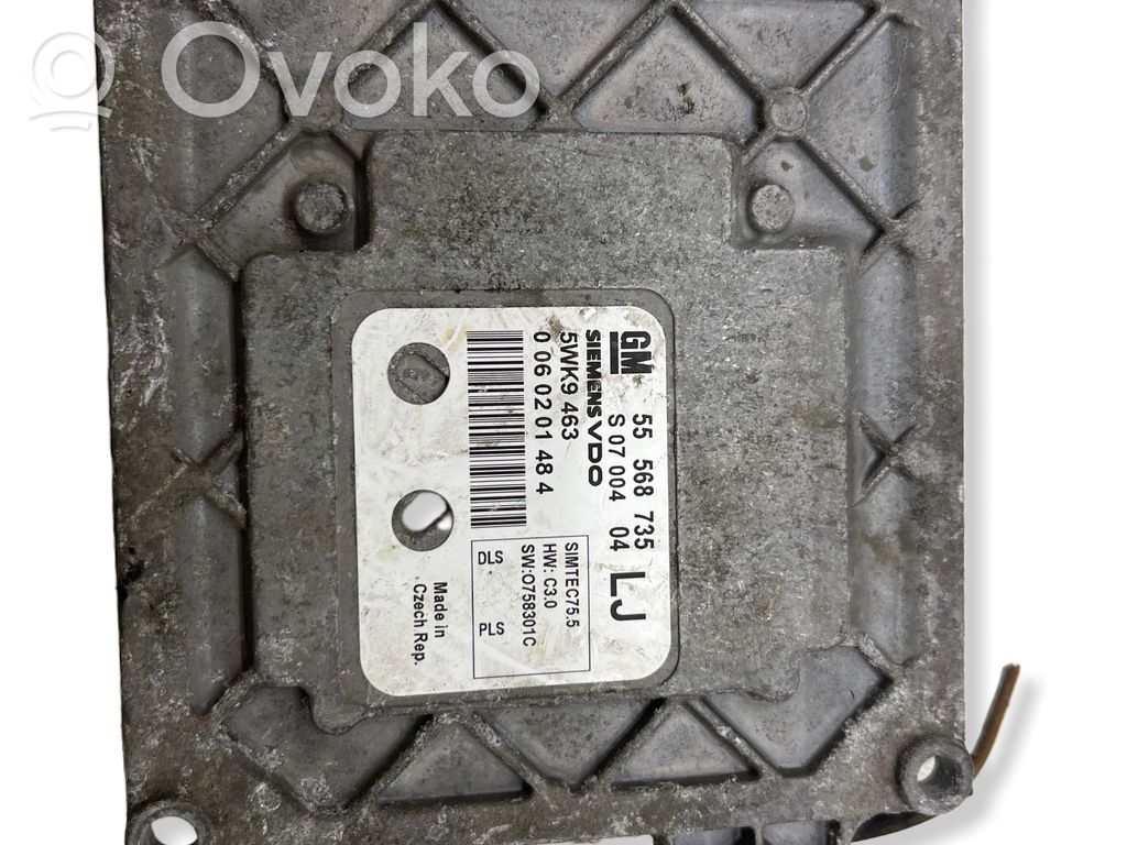 Engine control unit/module   55568735,5WK9463,0060201484,S0700404