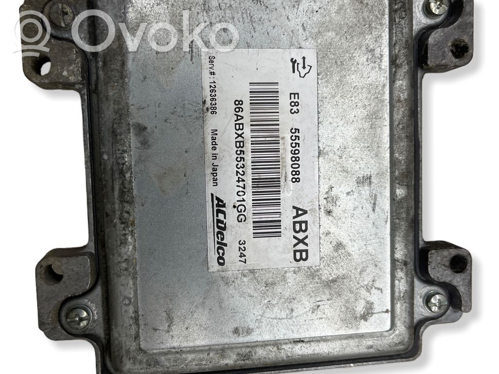 Engine control unit/module   12636386,86ABXB55324701GG,55598088,3247