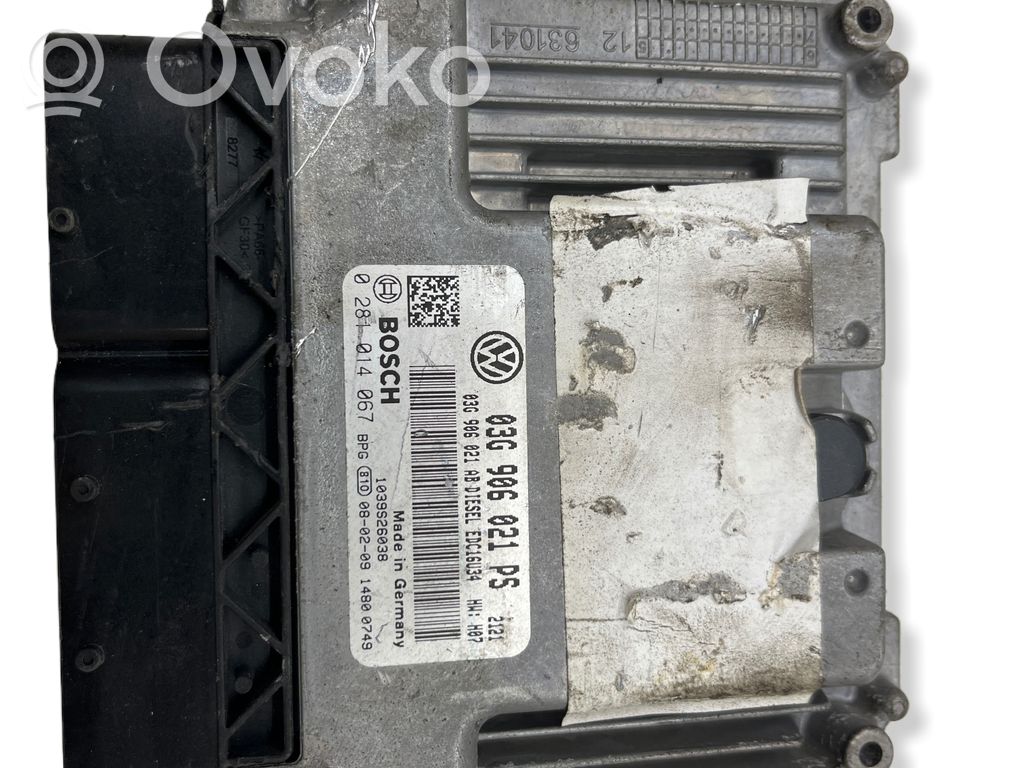 Skoda Octavia Mk2 (1Z) Engine control unit/module 