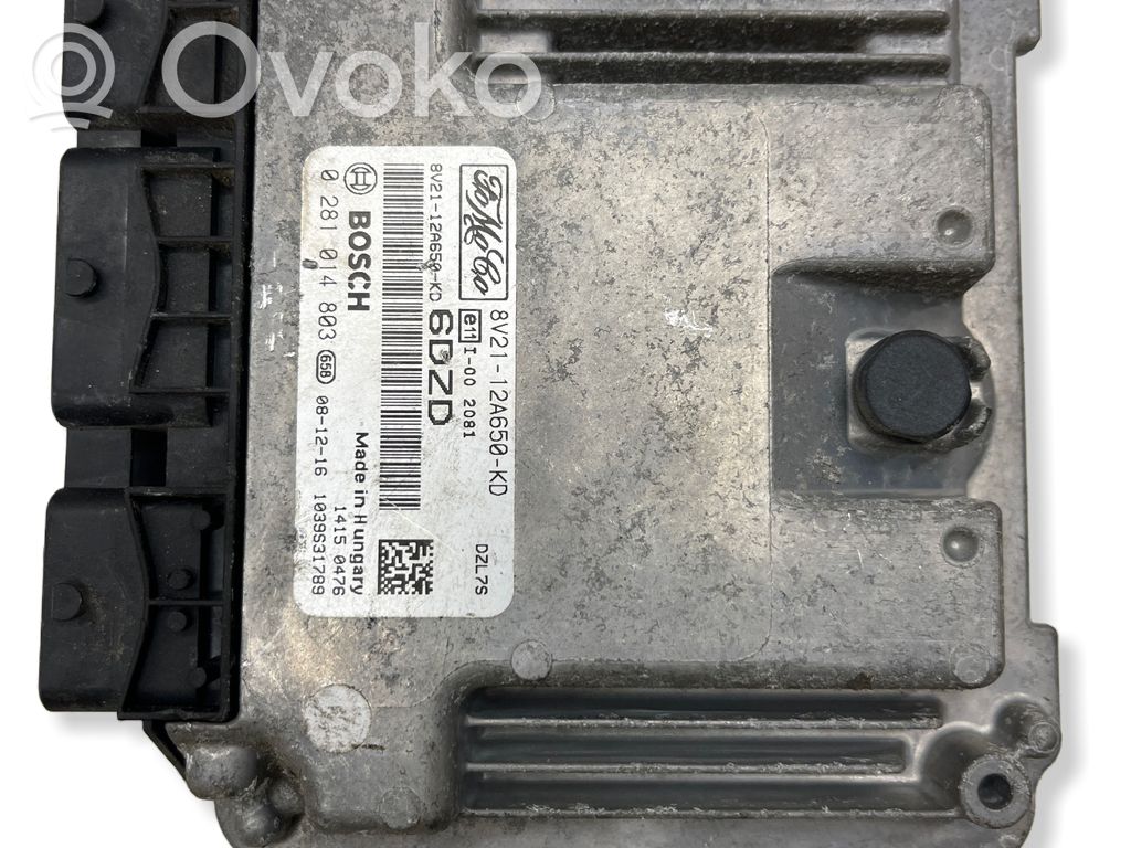 Ford Fiesta Engine control unit/module 