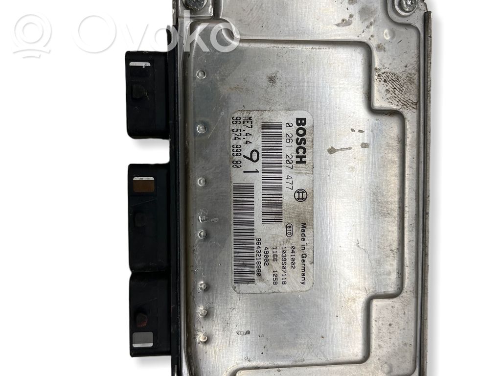 Peugeot 307 Engine control unit/module 