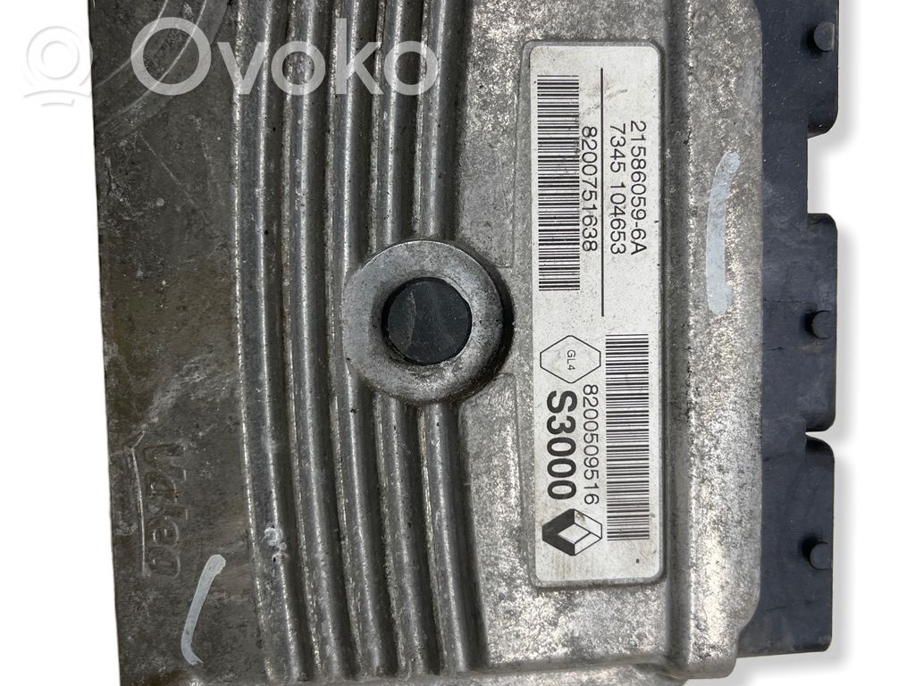 Engine control unit/module   215860596,8200509516,8200751638