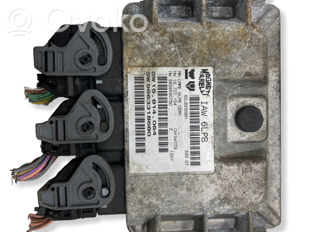 Citroen C4 I Picasso Engine control unit/module 