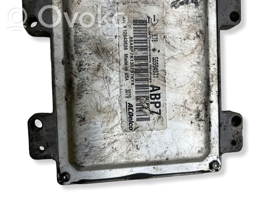 Engine control unit/module   55594571,12643636,3079