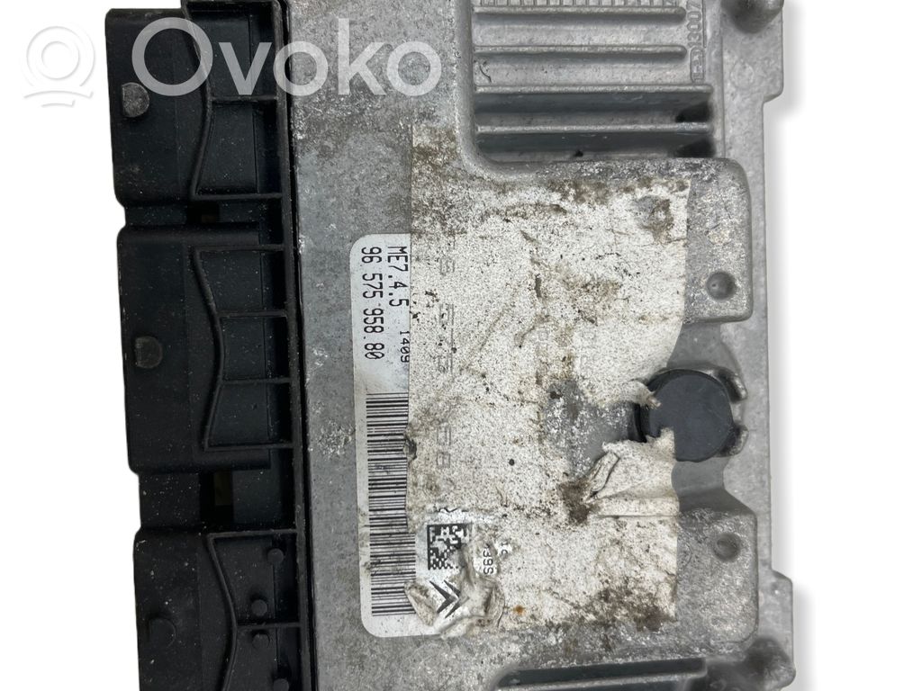 Citroen C4 I Engine control unit/module 