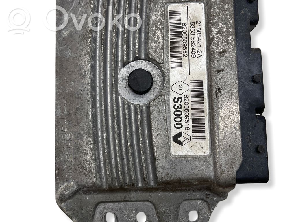 Engine control unit/module   215854212A,8200509552,8200509516