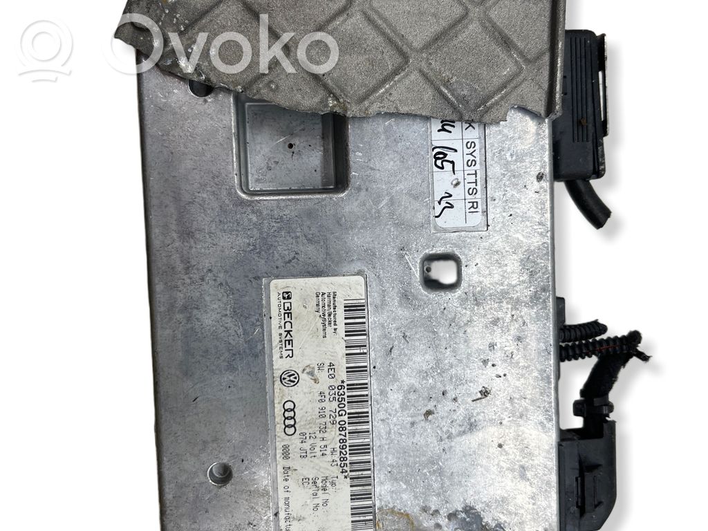 Audi A6 S6 C6 4F Multimedian ohjauslaite 
