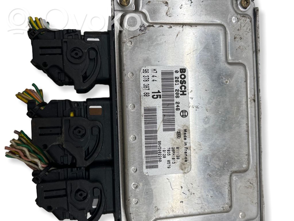 Citroen C4 I Picasso Engine control unit/module 