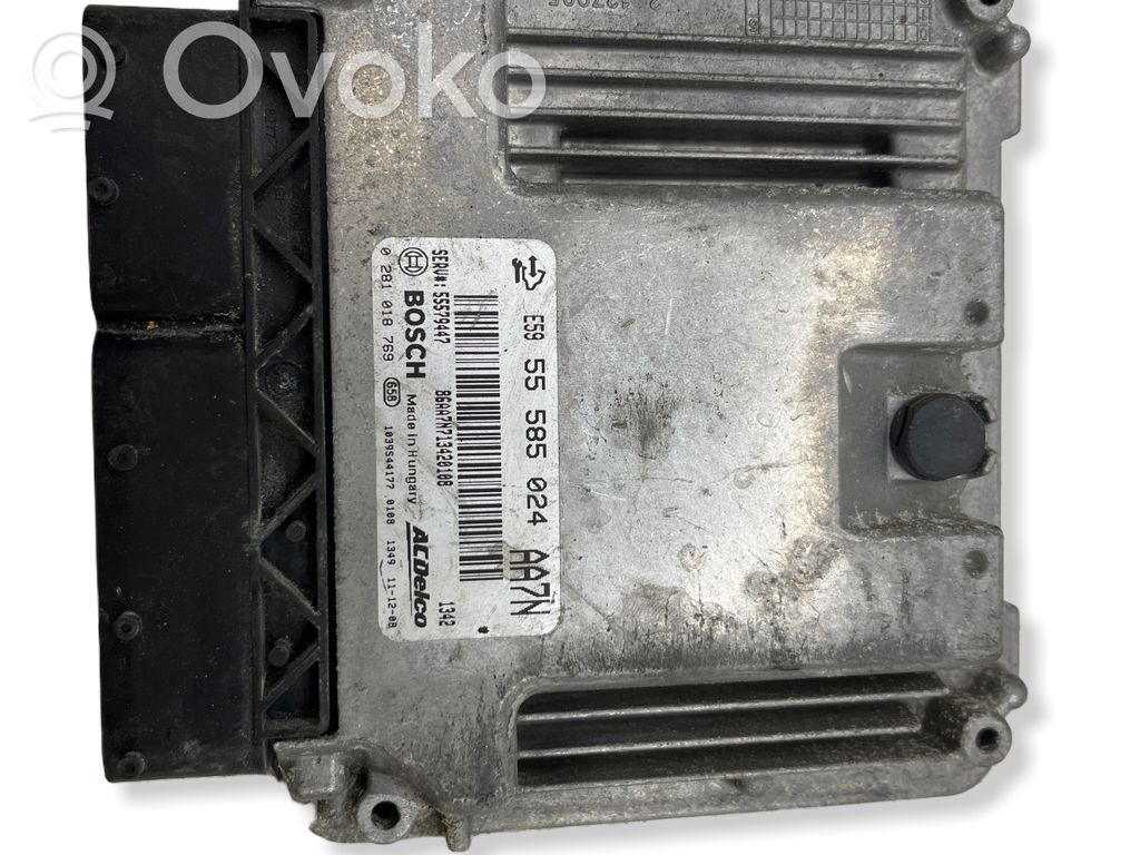 Engine control unit/module   55585024,55579447,1342