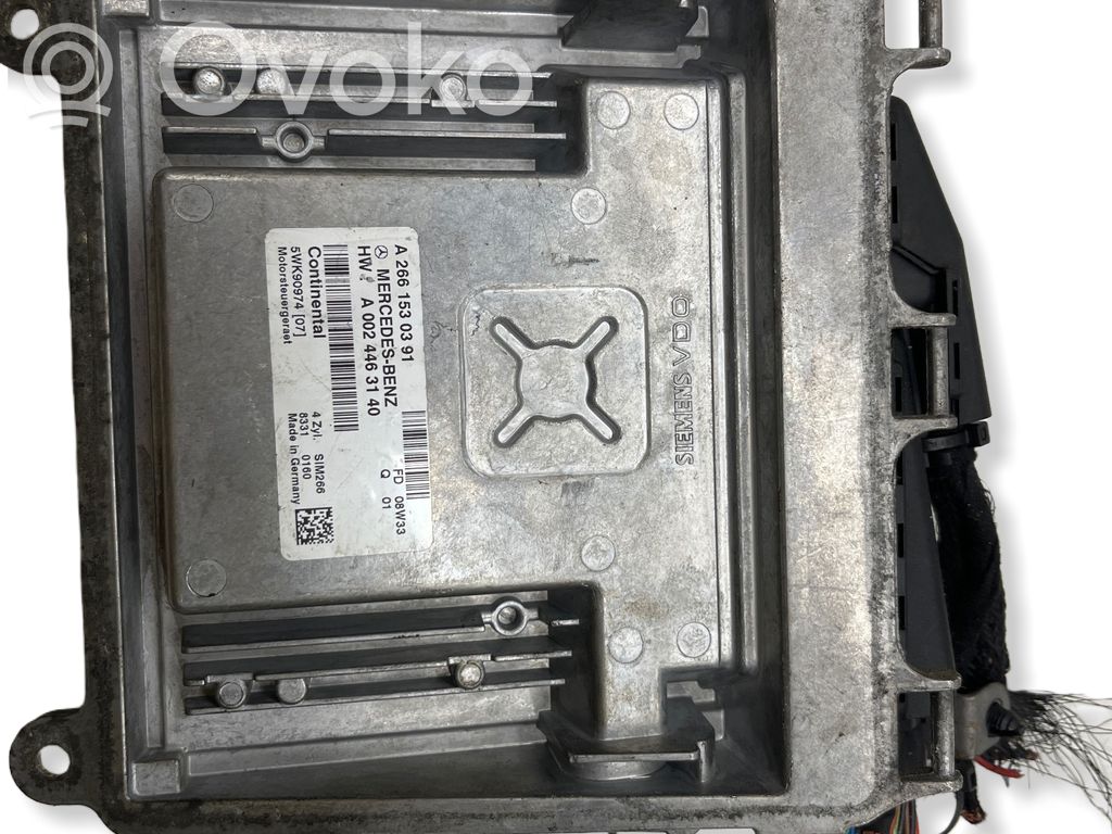 Mercedes-Benz A W169 Sterownik / Moduł ECU 