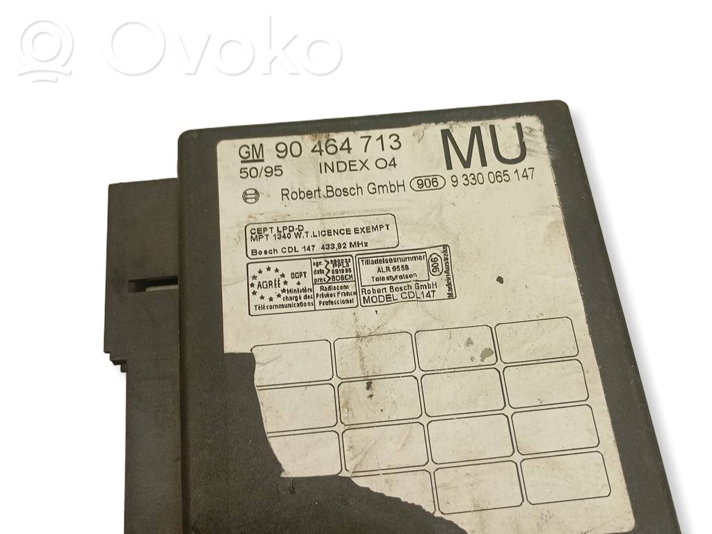 Opel Vectra C Mukavuusmoduuli 
